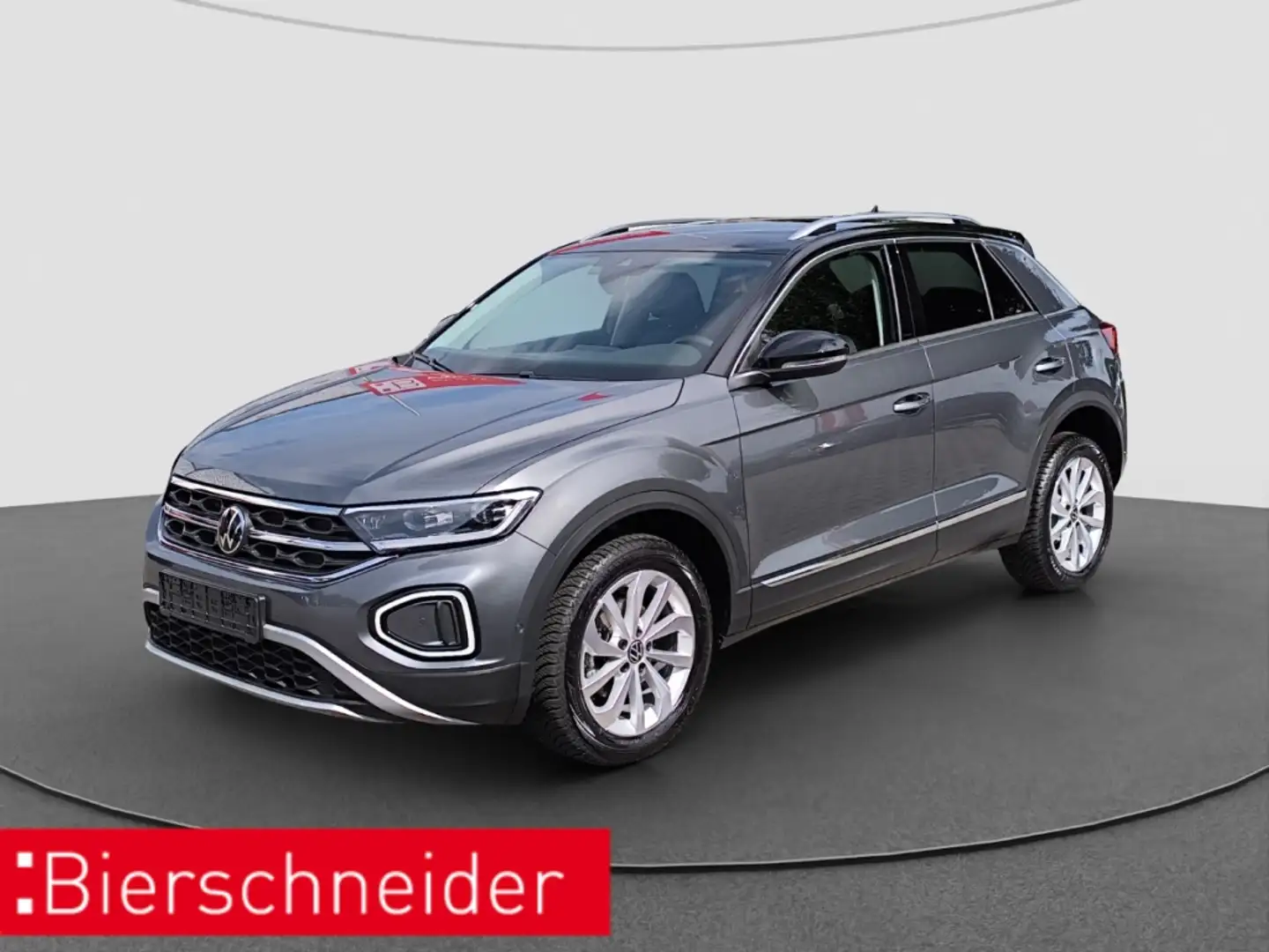 Volkswagen T-Roc 1.5 TSI DSG Style AHK ACC LED NAVI Gris - 1