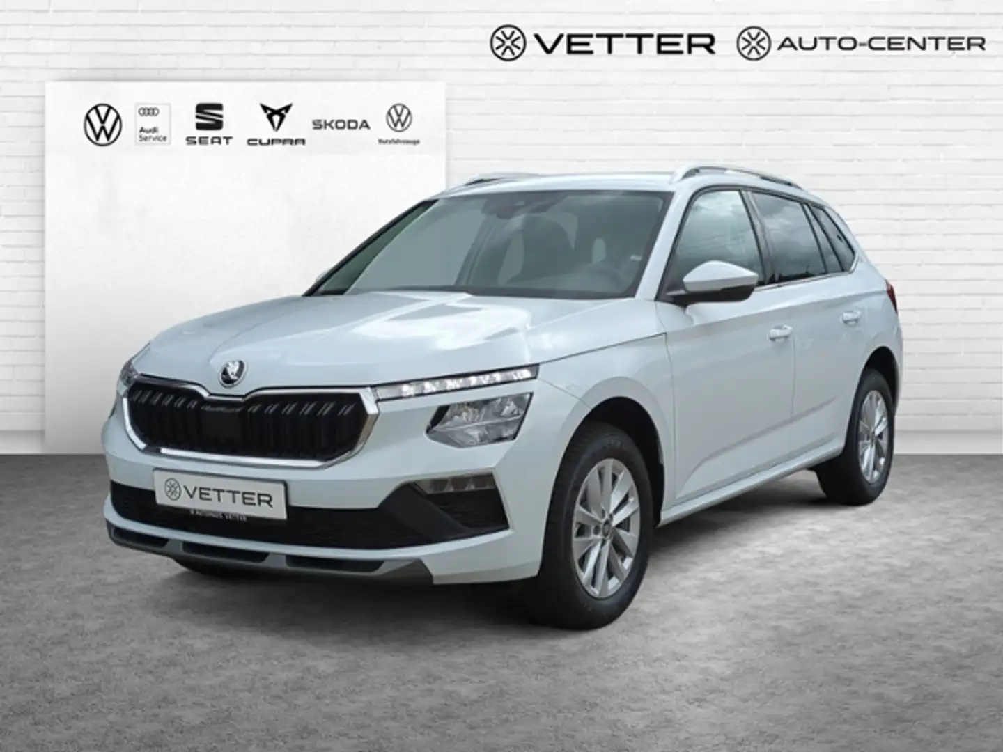 Skoda Kamiq 1.0 TSI Selection RFK LED ALU SHZ Weiß - 1
