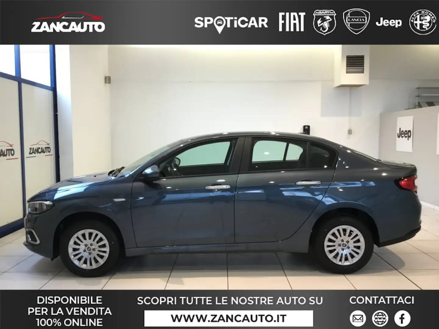 Fiat Tipo MY24 4 PORTE TIPO 1.6 Mjt - PROMO AGOSTO Blu/Azzurro - 1