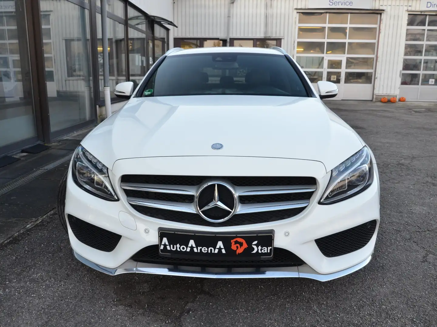 Mercedes-Benz C 180 C 180 T CGI AMG,Alu,Klima,Navi,PDC,Shz,Tel,CD-Rad Weiß - 2