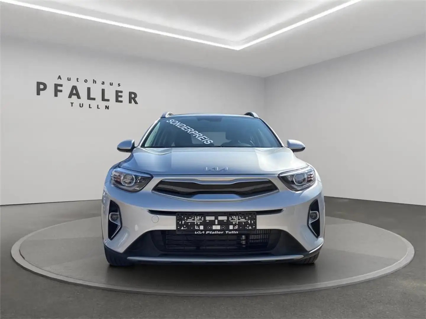 Kia Stonic 1,0 TGDI GPF ISG Silber Silber - 2