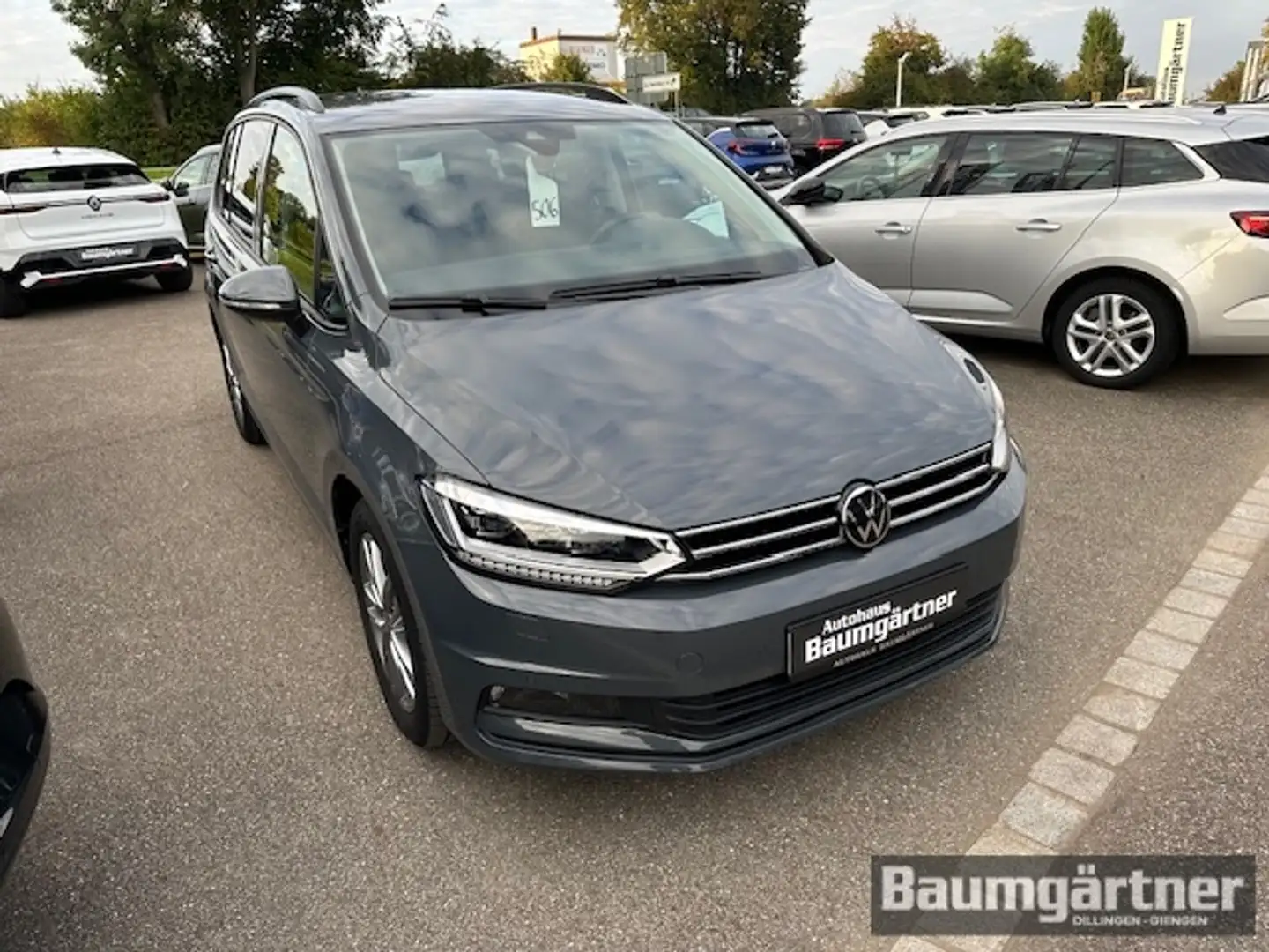 Volkswagen Touran Comfortline 1.5 TSI DSG Kamera/PDC/Sitzh. Grijs - 2