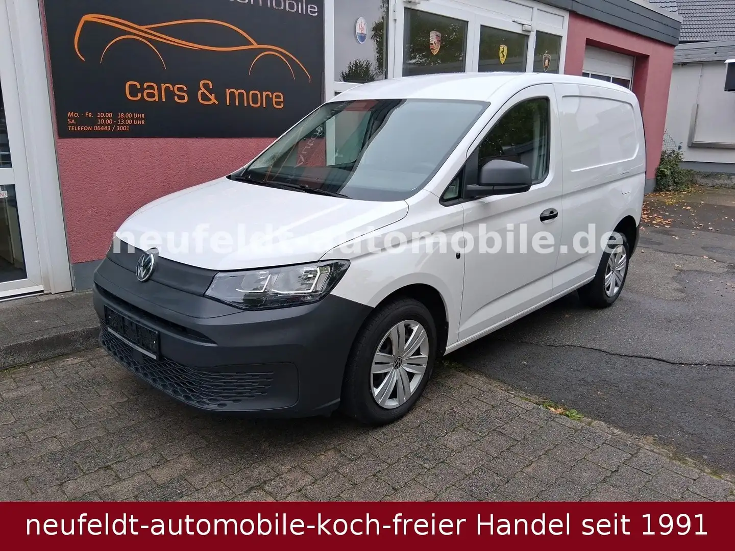 Volkswagen Caddy Cargo Klima AHK DAB Kamera Weiß - 1
