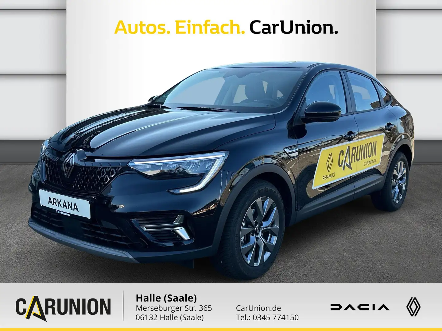 Renault Arkana EVOLUTION Mild Hybrid 140 EDC Automatik Schwarz - 1