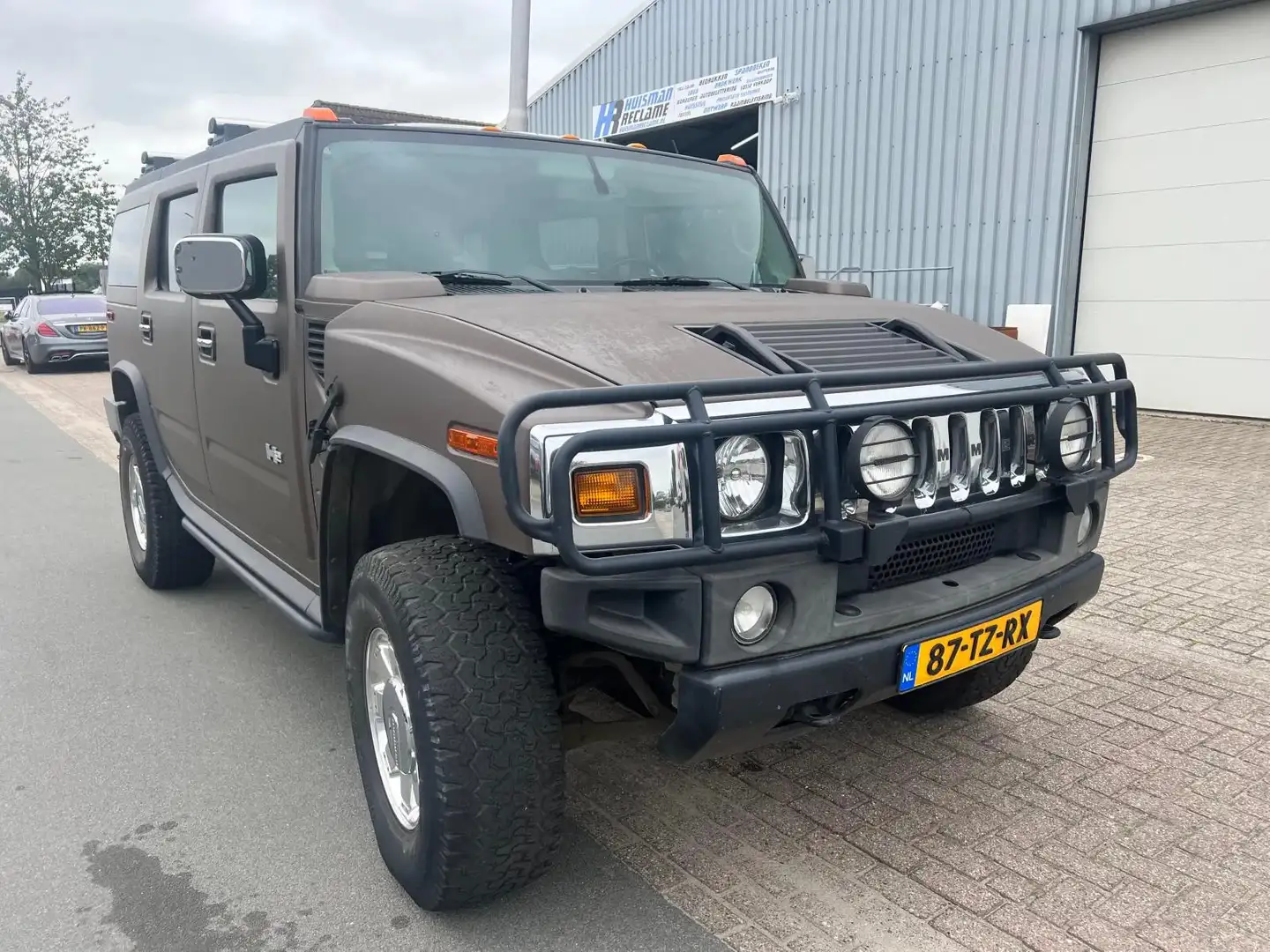 HUMMER H2 6.0 V8 LPG 2003 Youngtimer Schuifdak Fekete - 2