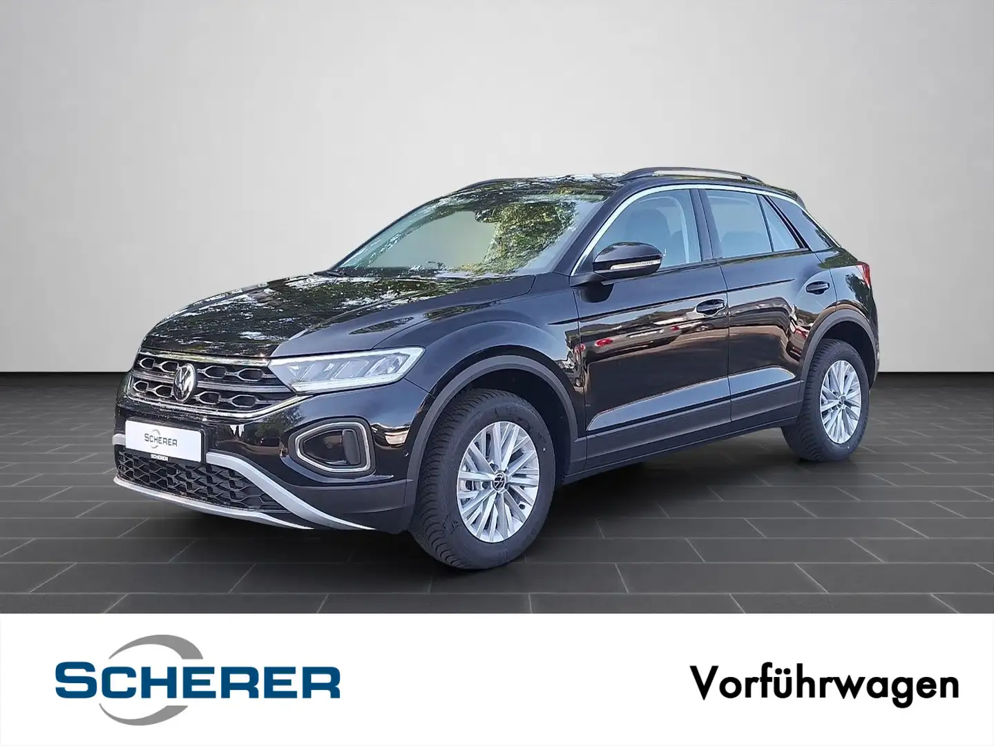 Volkswagen T-Roc Life 1.0TSI 116PS Allwetter CarPlay SHZ Cl Zwart - 1