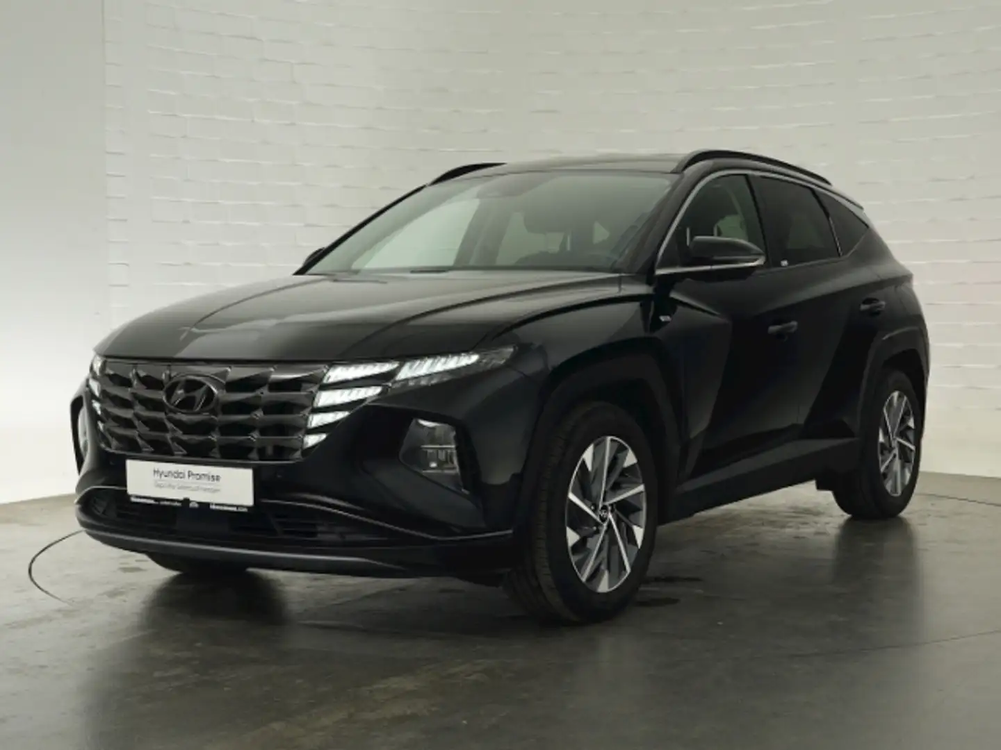 Hyundai TUCSON T-GDI TREND 48V+VOLL LED+NAVI+RÜCKFAHRKAMERA+SITZ- Schwarz - 2