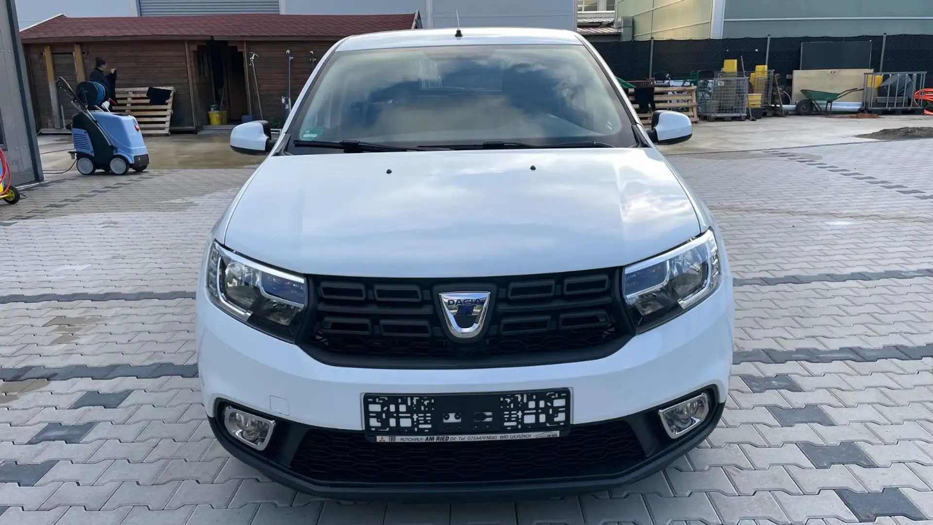 Dacia Sandero *II*Comfort*Klima*Tempomat*8-fach-Bereift Weiß - 2