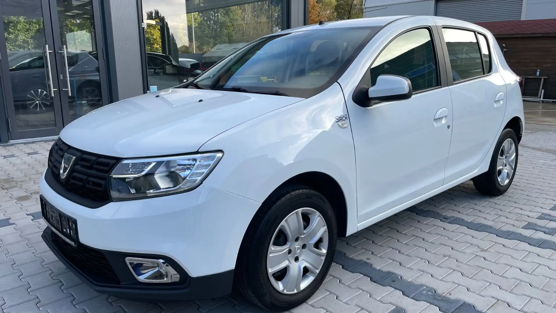 Dacia Sandero *II*Comfort*Klima*Tempomat*8-fach-Bereift Weiß - 1