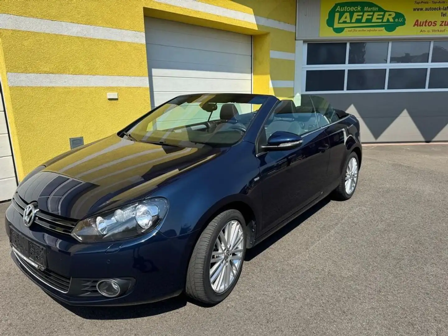 Volkswagen Golf Cabriolet Lounge 1,2 TSI - TOP Zustand! Blau - 1