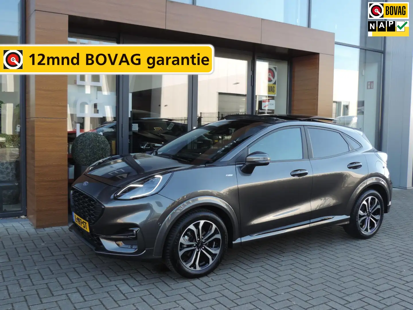 Ford Puma 1.0-T 155PK Hybrid ST-Line X Vignale 78.000km | Pa Grijs - 1