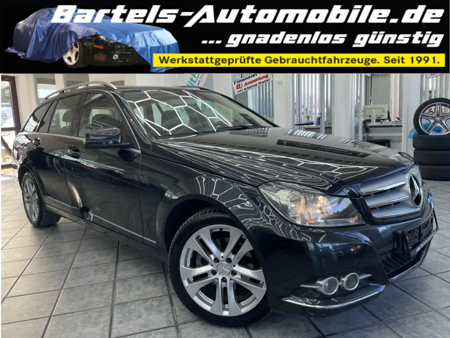 Mercedes-Benz C 180 T CDI BE Avantgarde, 2.Hand Leder Navi Schwarz - 1