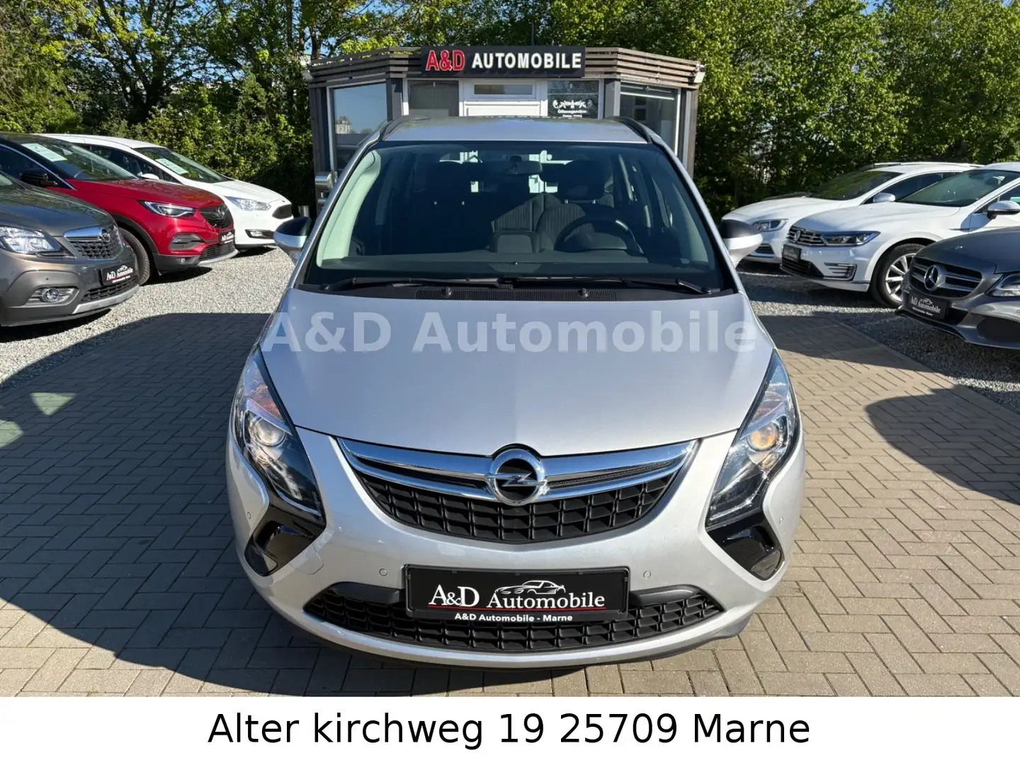 Opel Zafira C Tourer Edition AHK.PDC.KLIMA.7SI.TÜVNEU Silber - 2