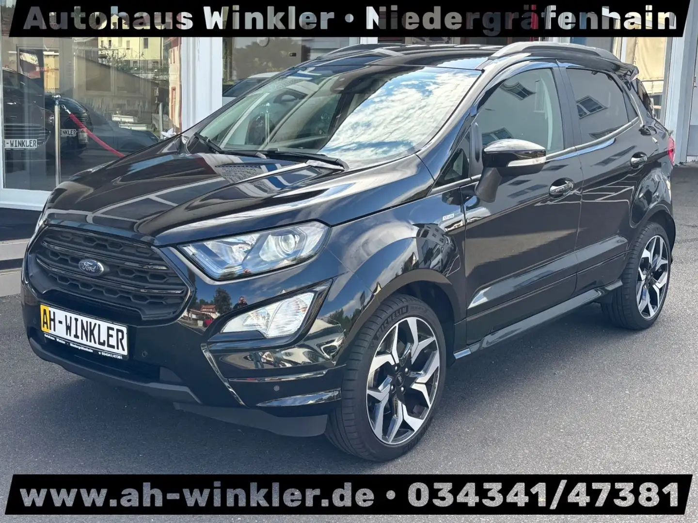 Ford EcoSport ST-Line Navi DAB+ Kamera Winterp. 140PS Negro - 1