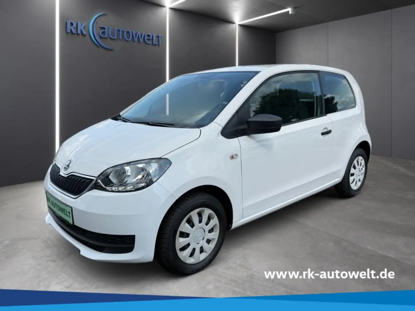 Skoda Citigo Active 1.0 Klima,ZV Blanco - 1