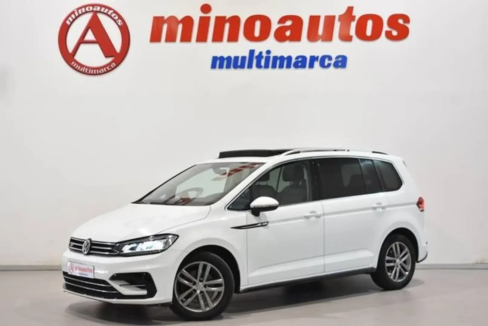Volkswagen Touran 1.6 TDI 115 CV DSG SPORT 7 PLAZAS Blanco - 2