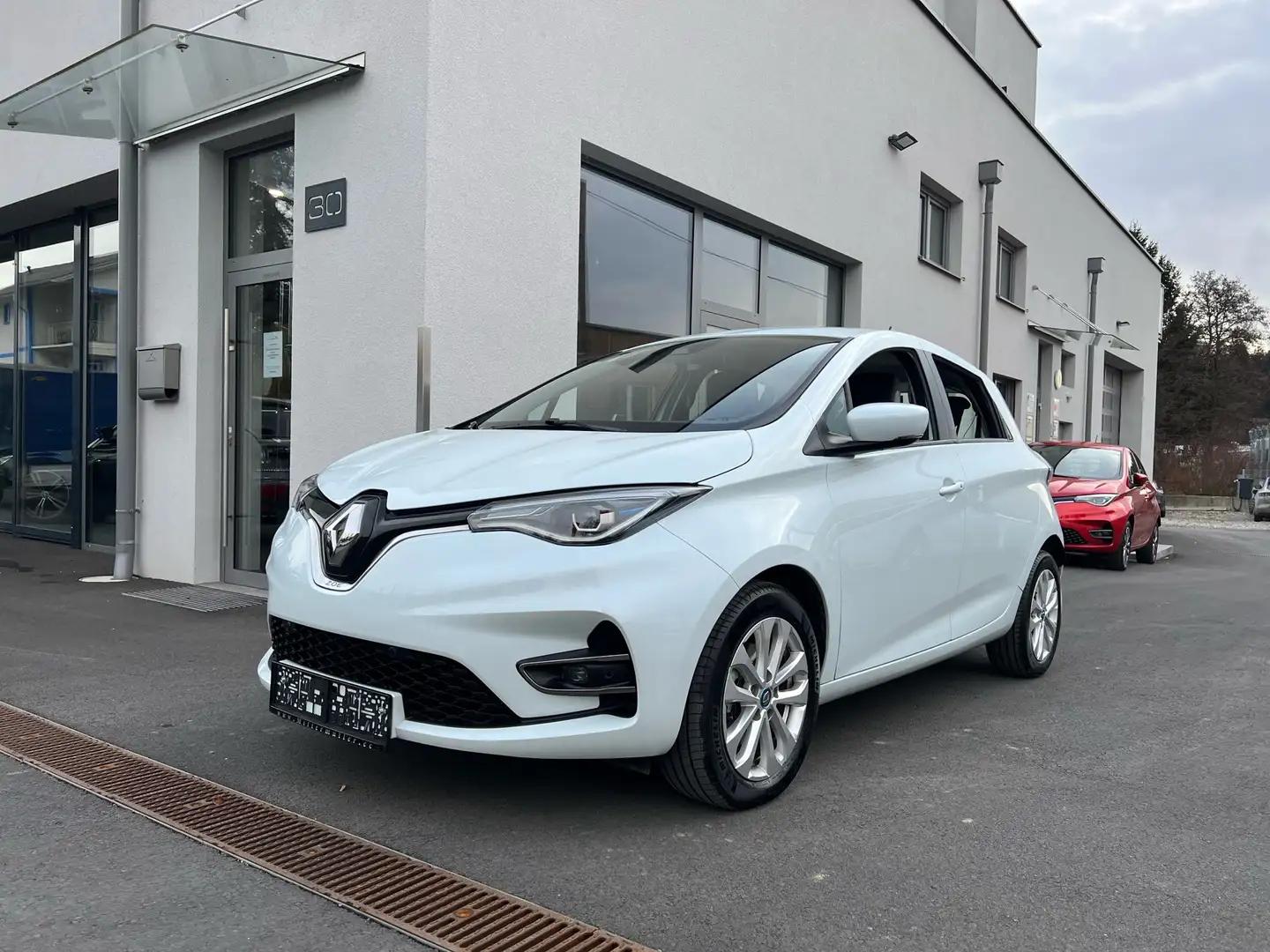Renault ZOE Zen R110 Z.E.50 CCS (52kWh KAUFAKKU Weiß - 1