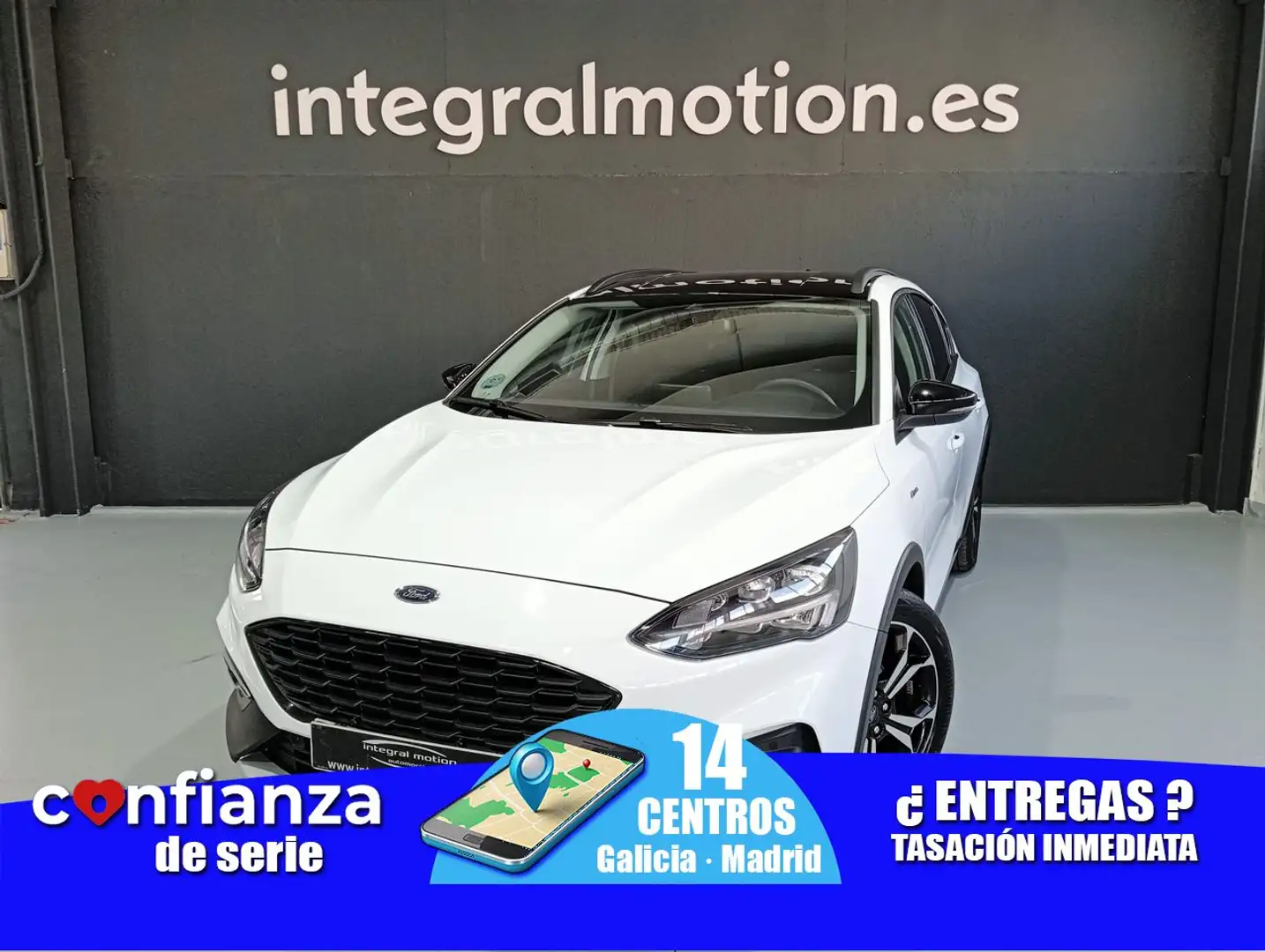 Ford Focus 1.0 Ecoboost MHEV Active 125 Aut. Blanc - 1