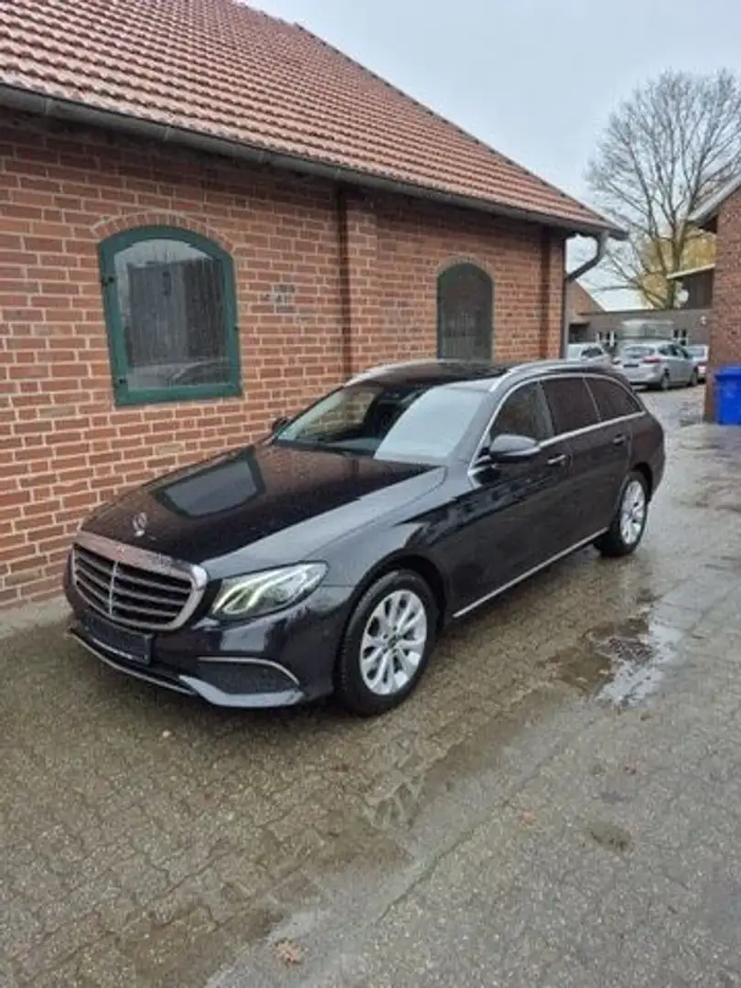 Mercedes-Benz E 220 d T 9G Avantgarde Int. 360°Kamera Navi GSD Zwart - 1