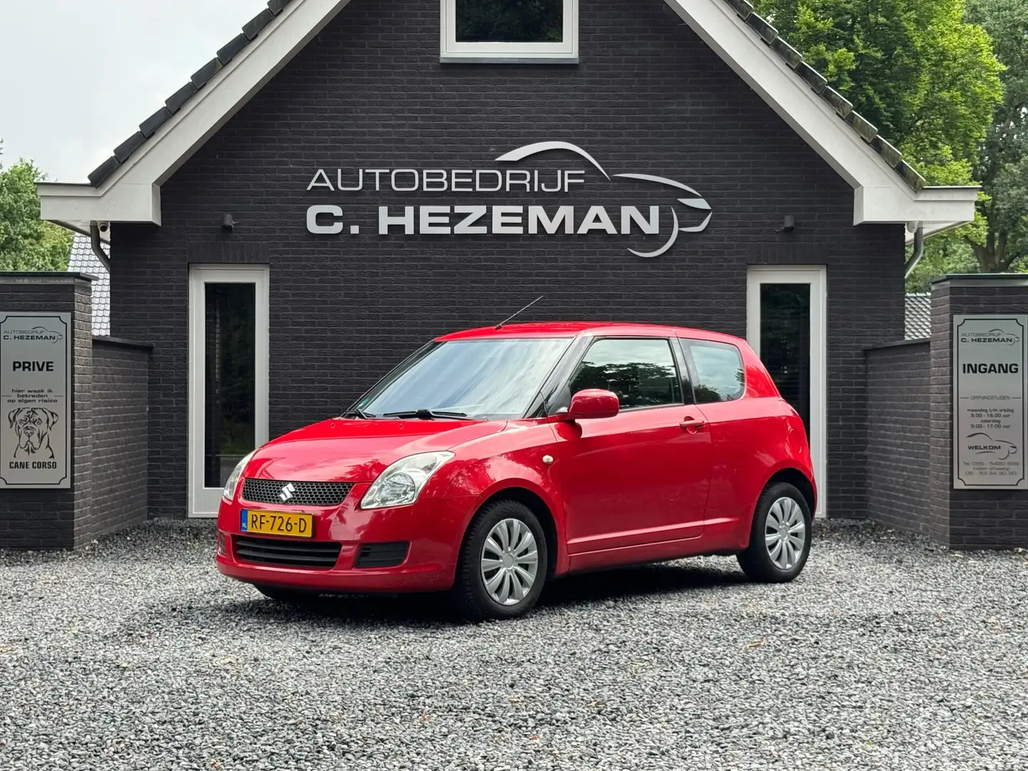 Suzuki Swift 1.3 Base inruilkoopje Airco 2009 Elektrisch pakket Rouge - 2