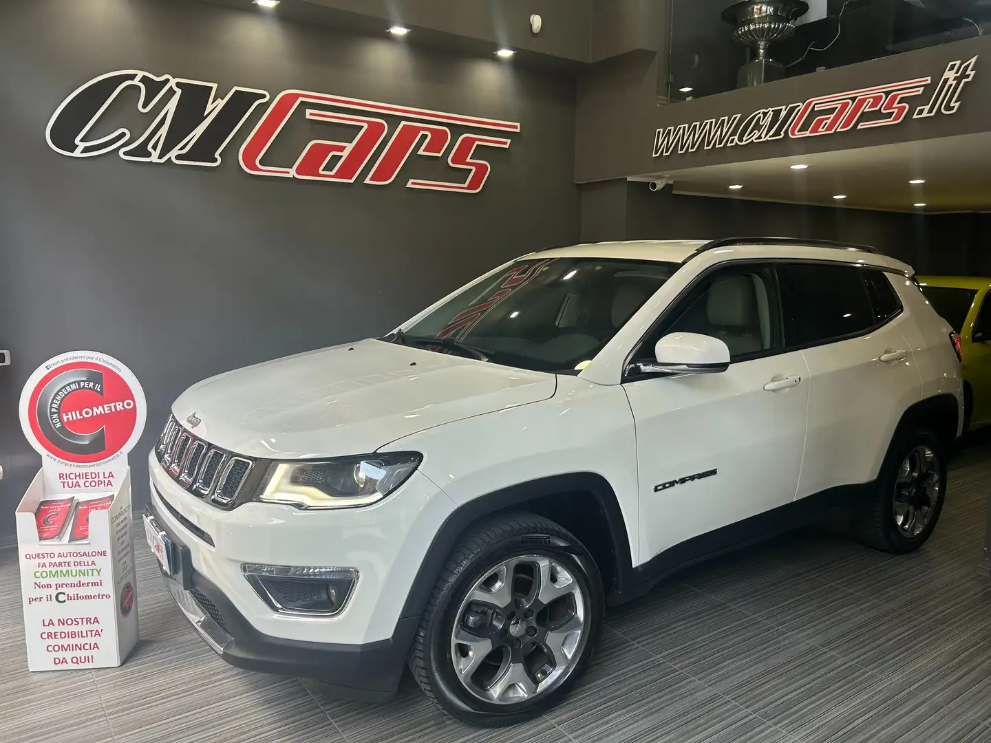 Jeep Compass 2.0 MJT 140cv 4WD 4x4 Limited Automatica *Offerta* Weiß - 1