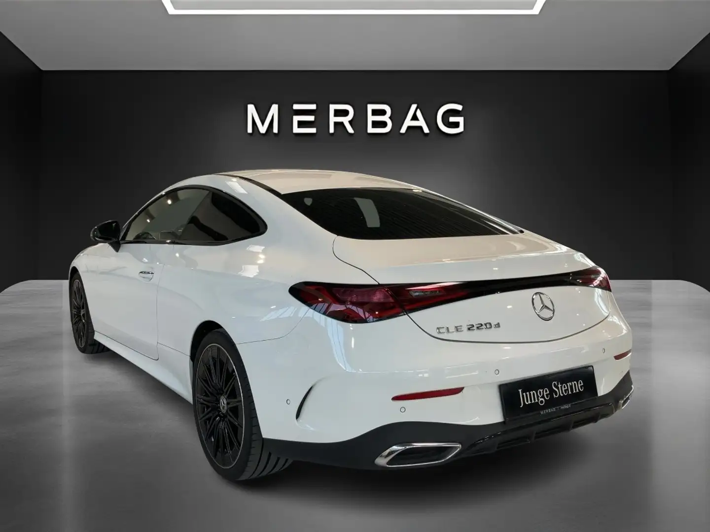 Mercedes-Benz CLE 220 d Coupé AMG Line Premium Paket Weiß - 2