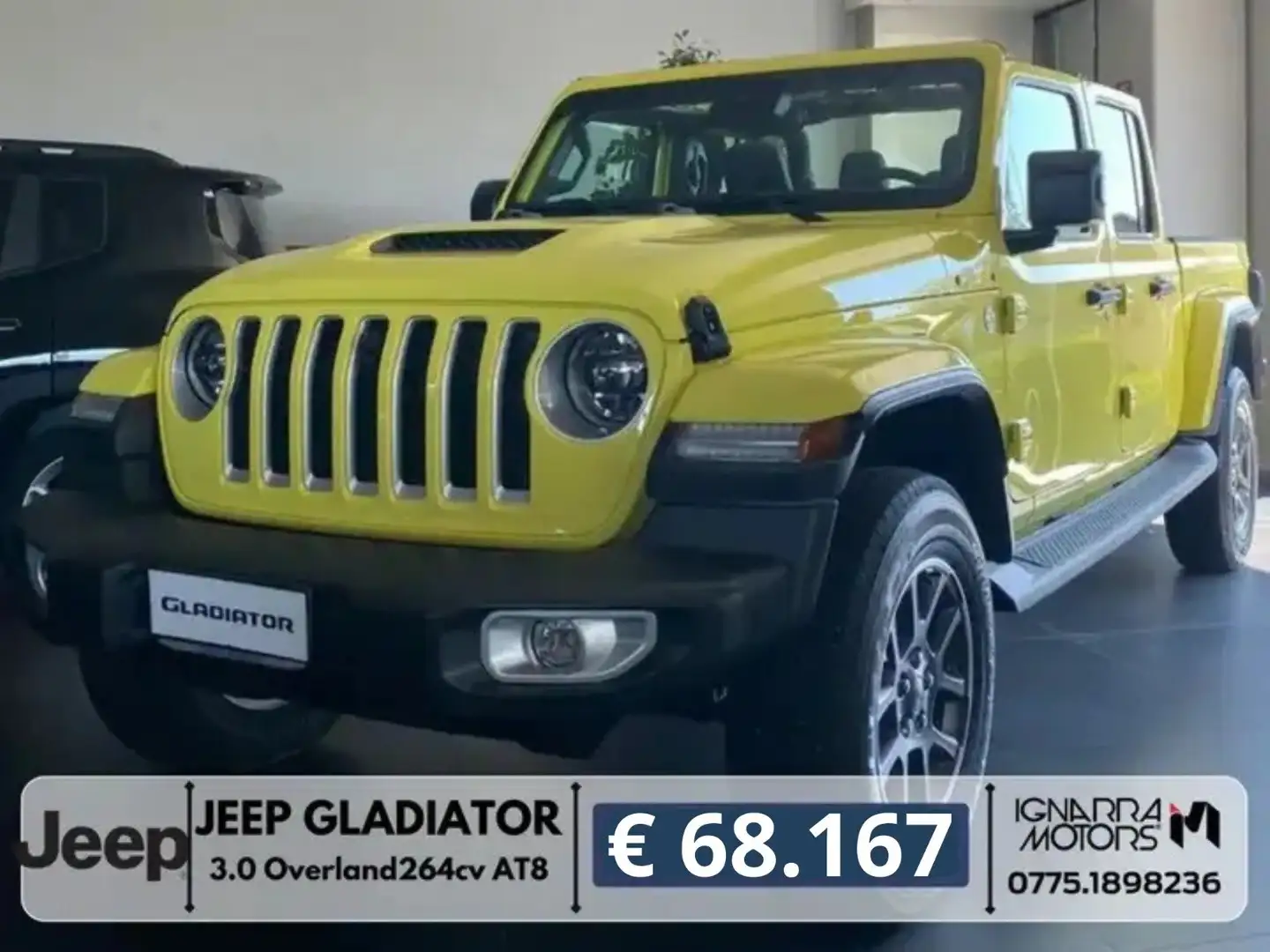 Jeep Gladiator Gladiator 3.0 Overland 264cv AT8 9054 Yellow - 1
