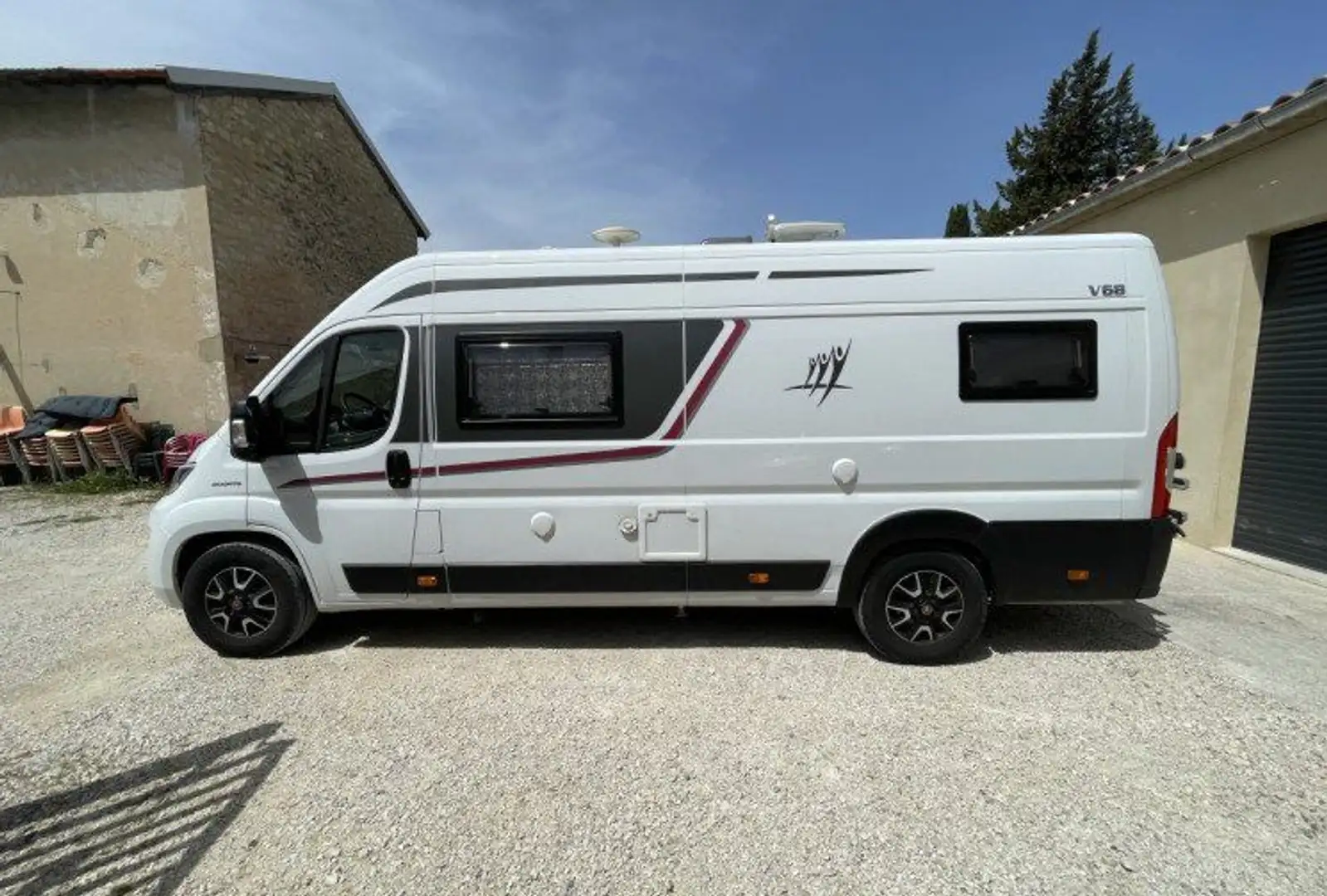 Fiat Ducato Rapido Fourgon Van V68 BVA Blanco - 2