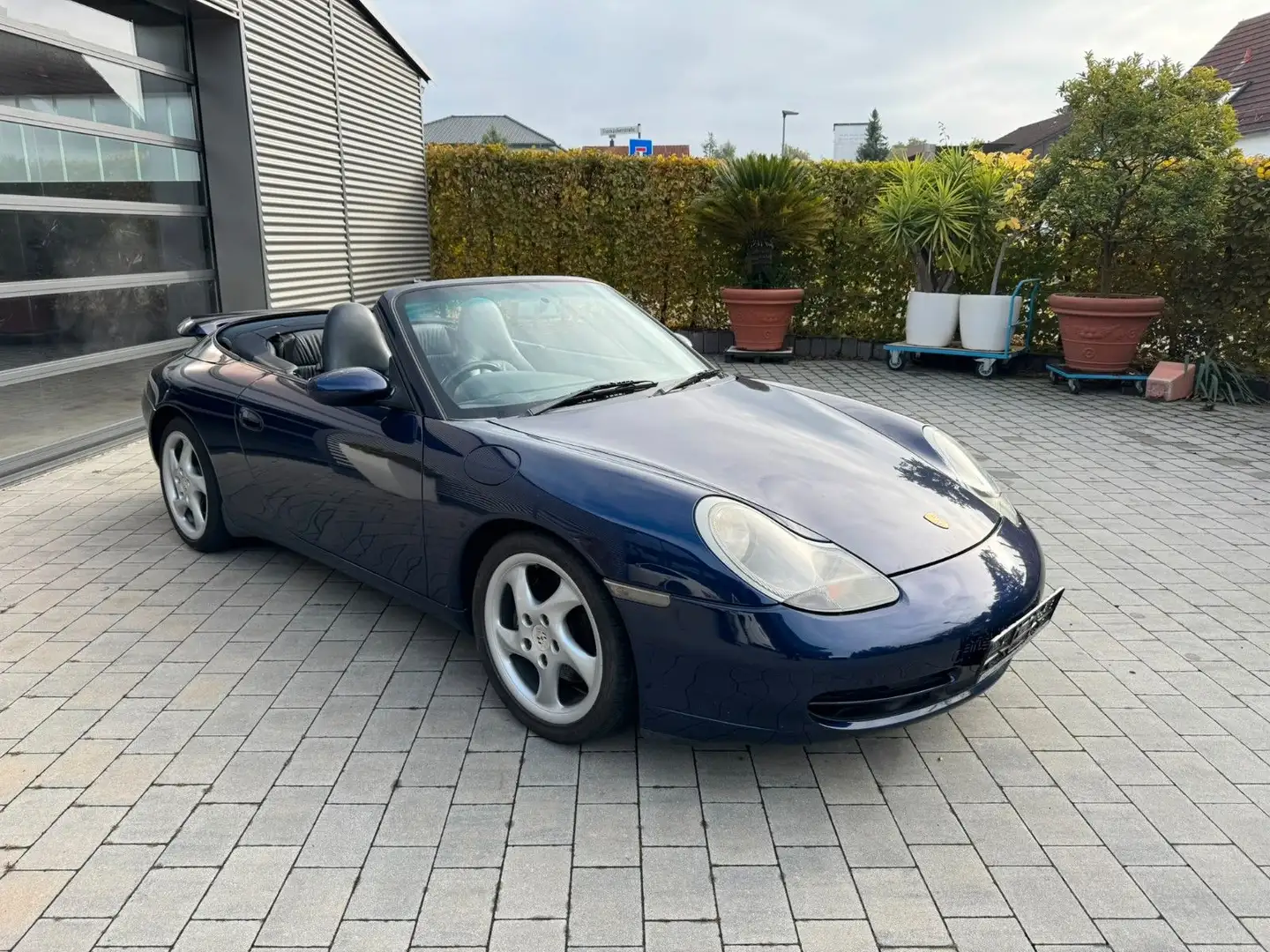 Porsche 996 Carrera 3,4 Cabriolet Schalter HU NEU Blau - 2