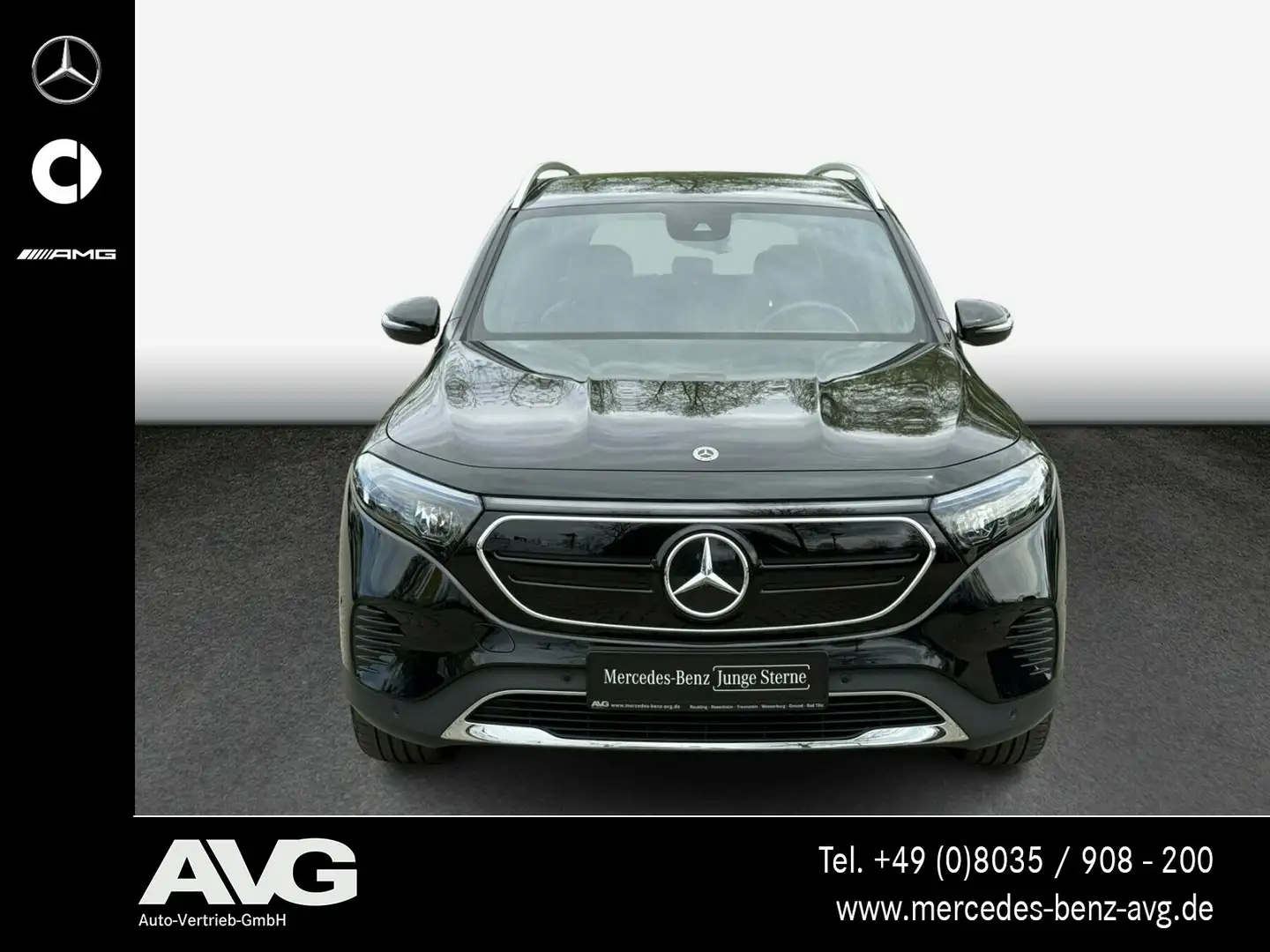 Mercedes-Benz EQB 300 EQB 300 4M Progressive RFK LED DAB MBUX Ambient Noir - 2