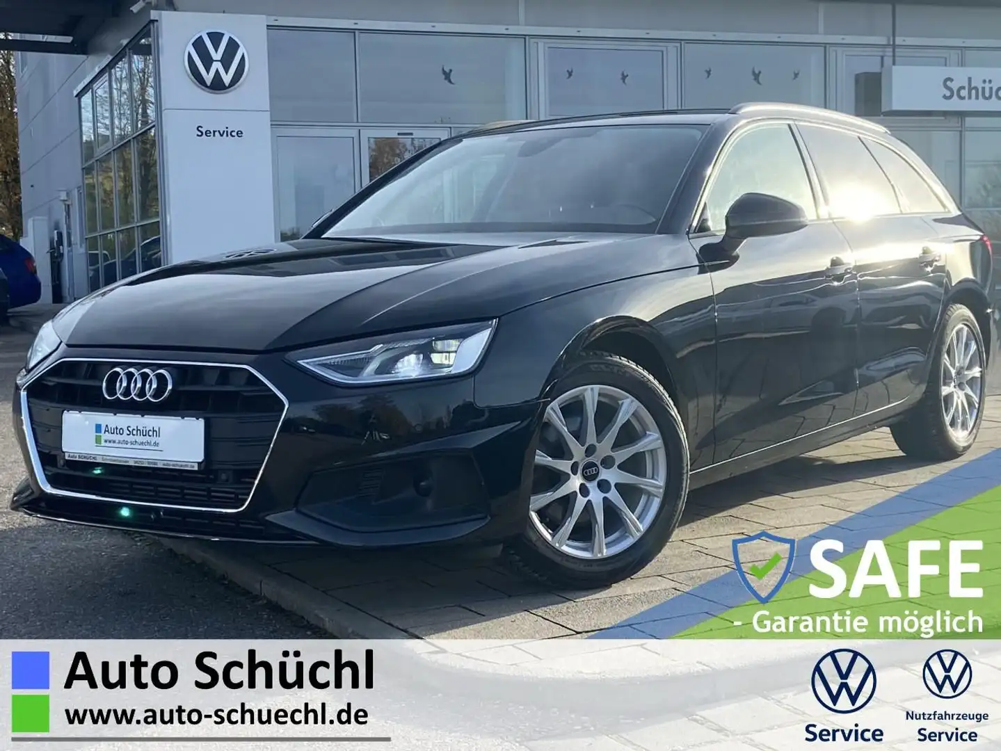 Audi A4 Avant 35 2.0 TFSI S-tronic 17"+AHK+EL.HECK+NA Schwarz - 1