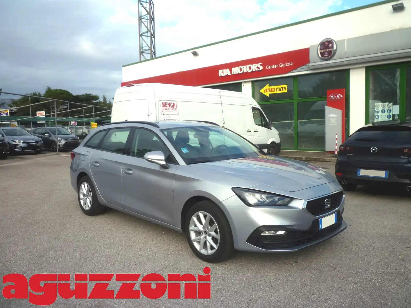SEAT Leon Sportstourer 2.0 TDI 116 CV Style Argento - 1