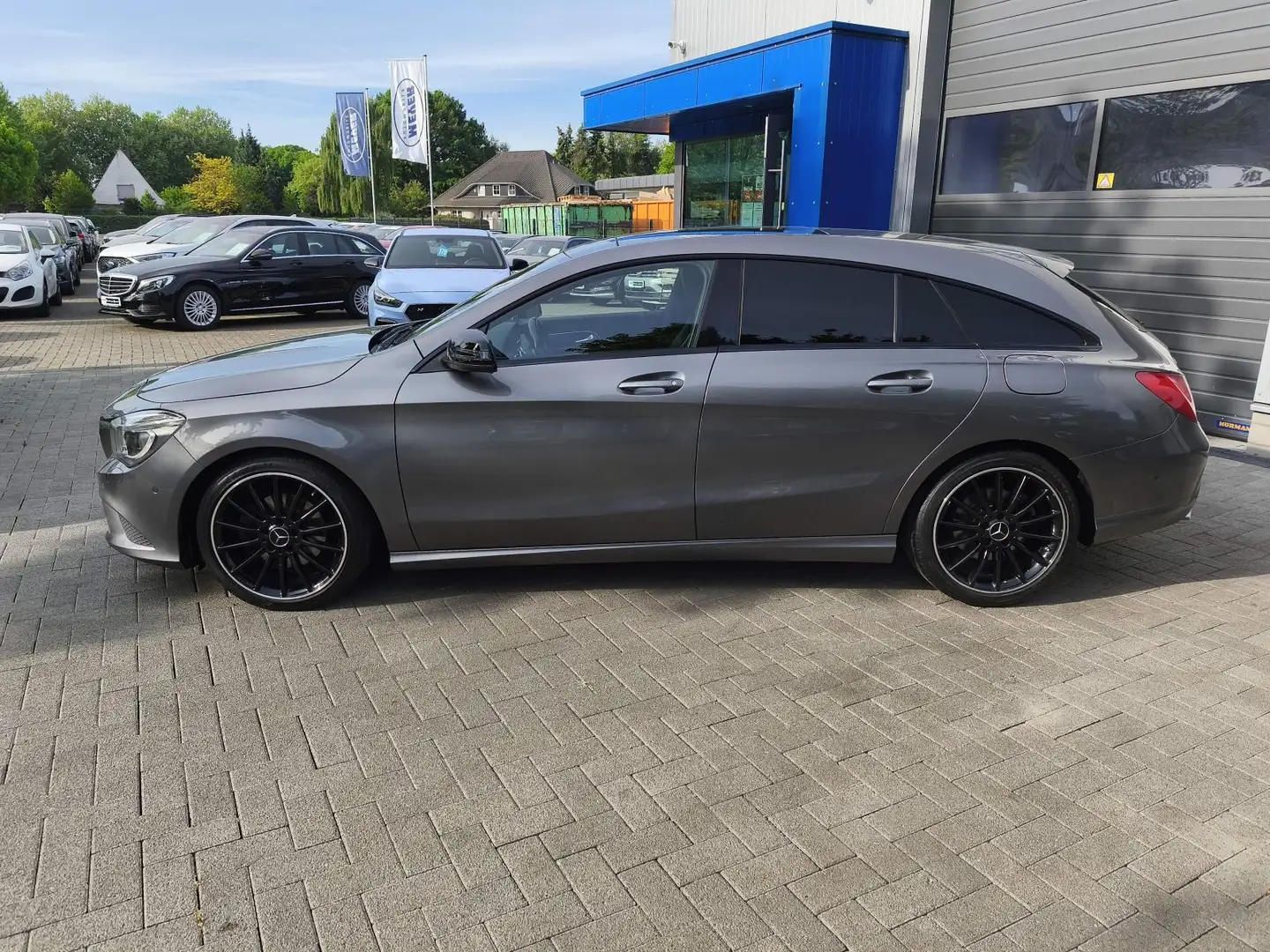 Mercedes-Benz CLA 200 Bi-Xenon/Navi/AHK/SHZ/Blu Grau - 2