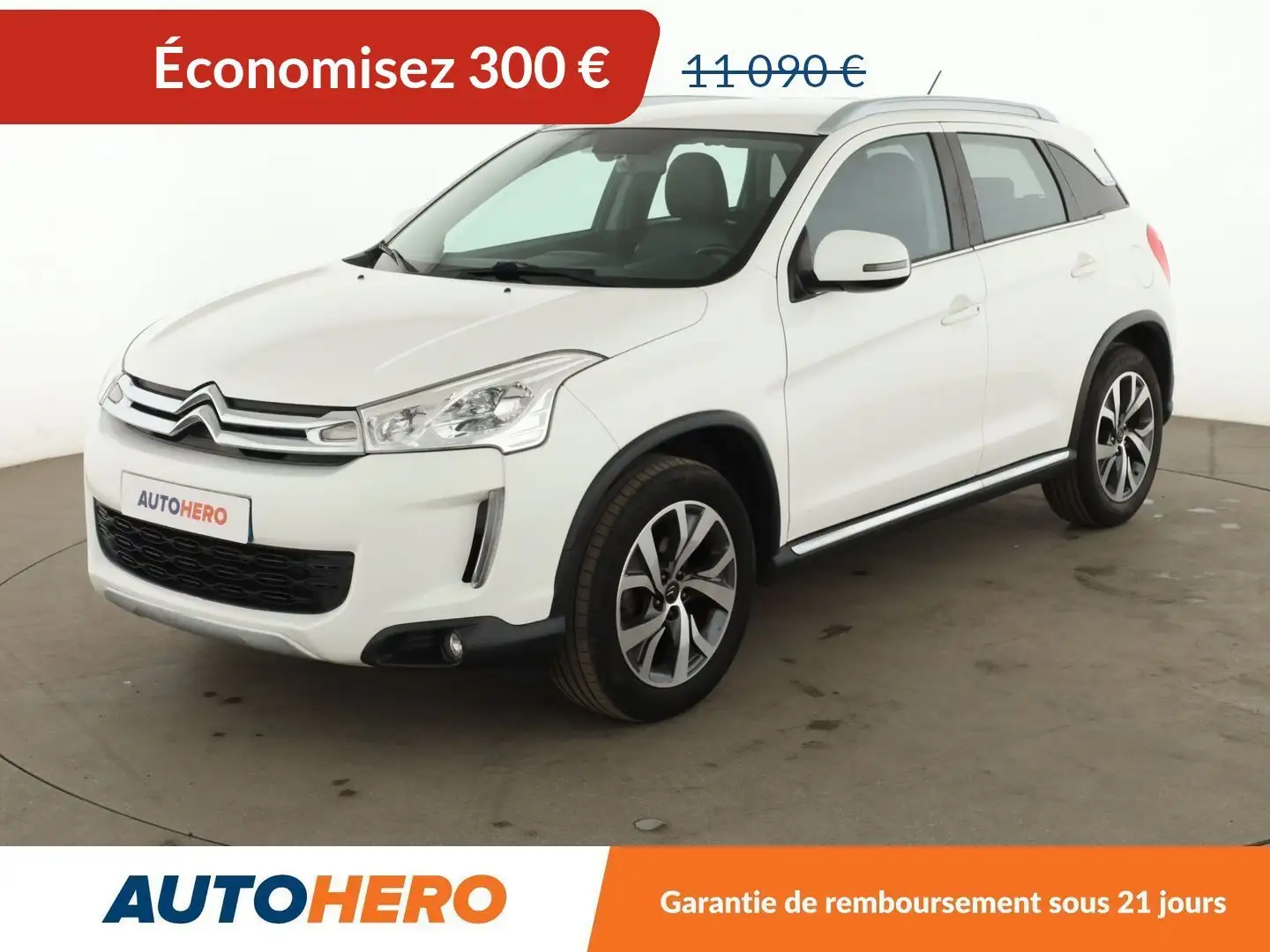 Citroen C4 Aircross 1.6 e-HDi 4x2 Feel Edition BV6 Blanc - 1