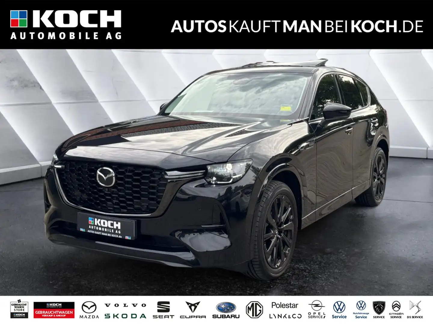 Mazda CX-60 AWD PHEV HOMURA LEDER NAVI PANORAMA 4xSHZ Schwarz - 1