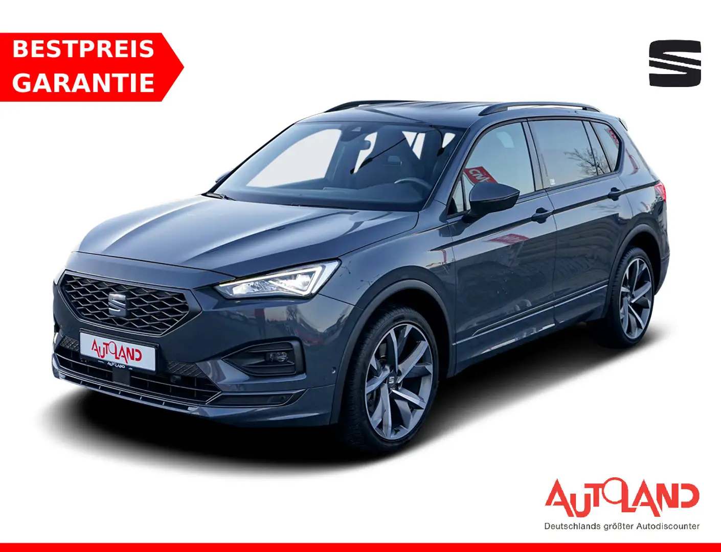 SEAT Tarraco 2.0 TSI DSG FR 4Drive 4x Sitzheizung LED Grau - 1