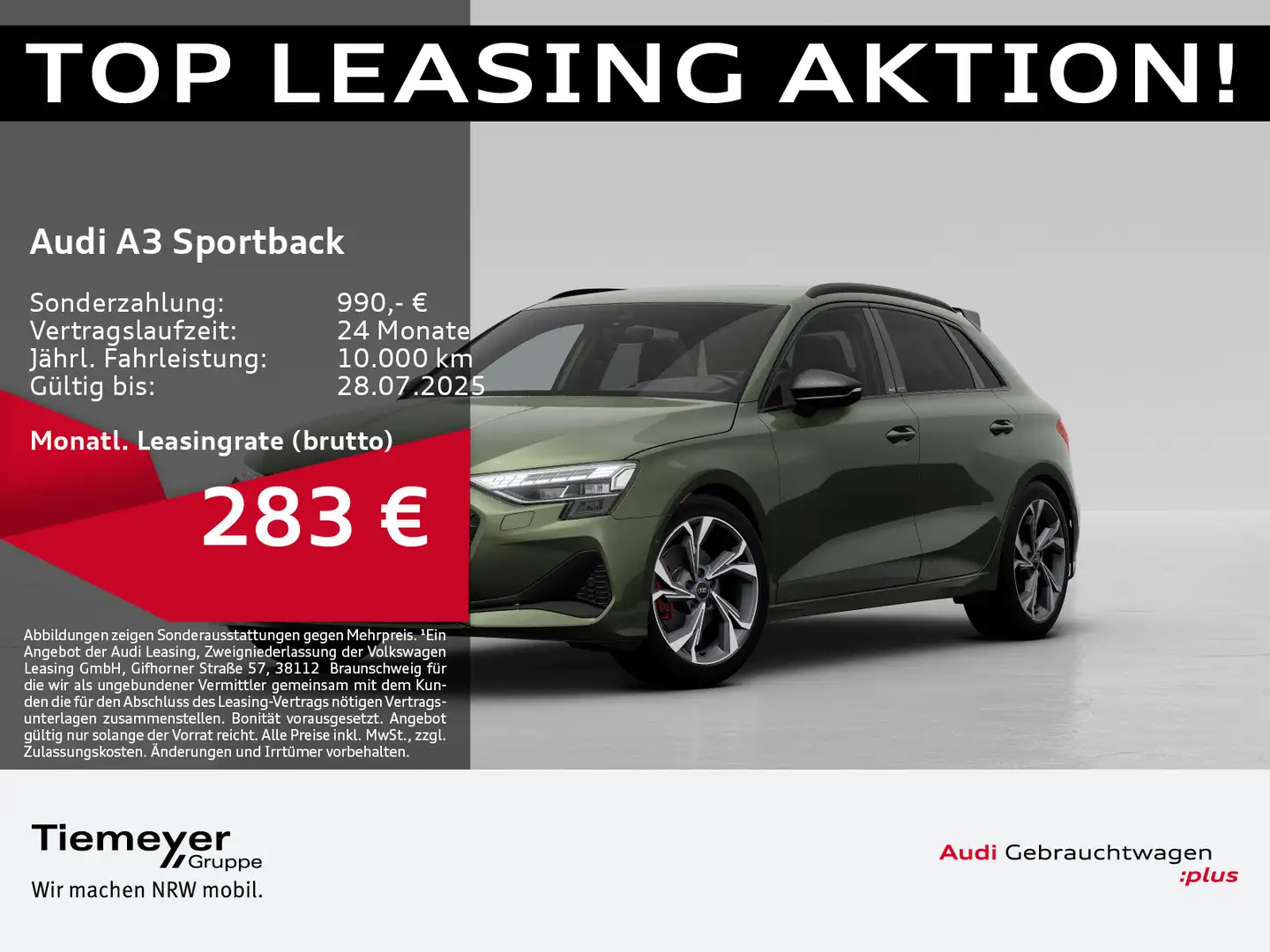 Audi A3 35 TFSI ADVANCED SONOS HuD LED KAME Grün - 1
