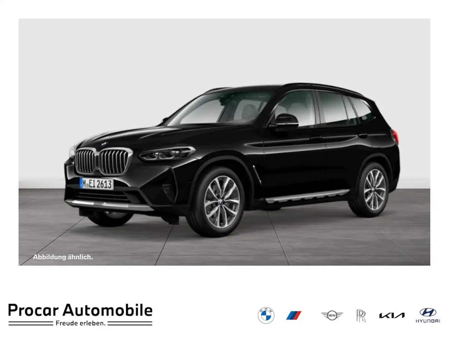 BMW X3 xDrive20i RFK NAVI LED PDC V+H DAB Parkass. Schwarz - 1