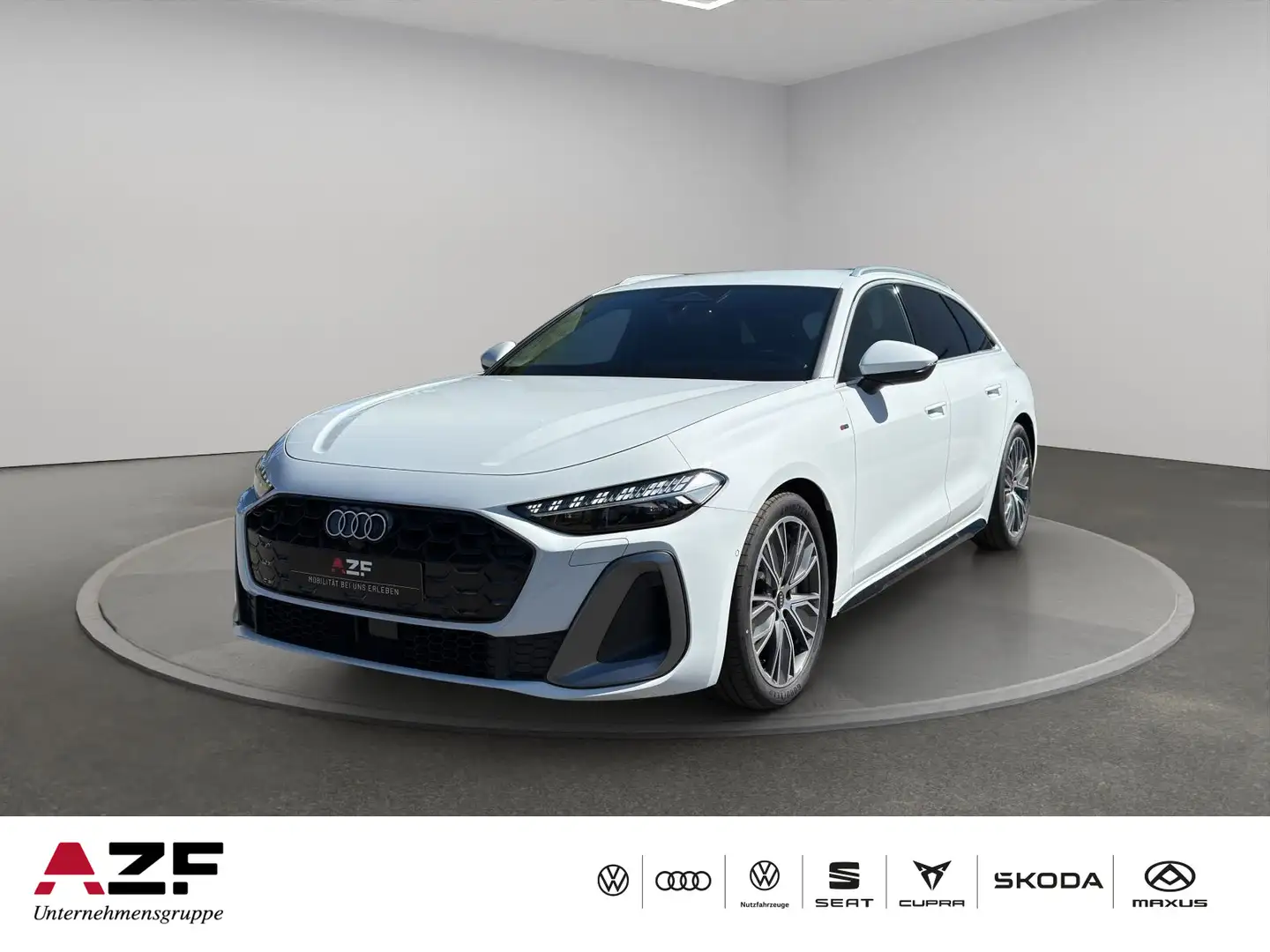 Audi A5 TDI quattro S tronic AHK+ACC+RFK+NAVI Blanc - 1