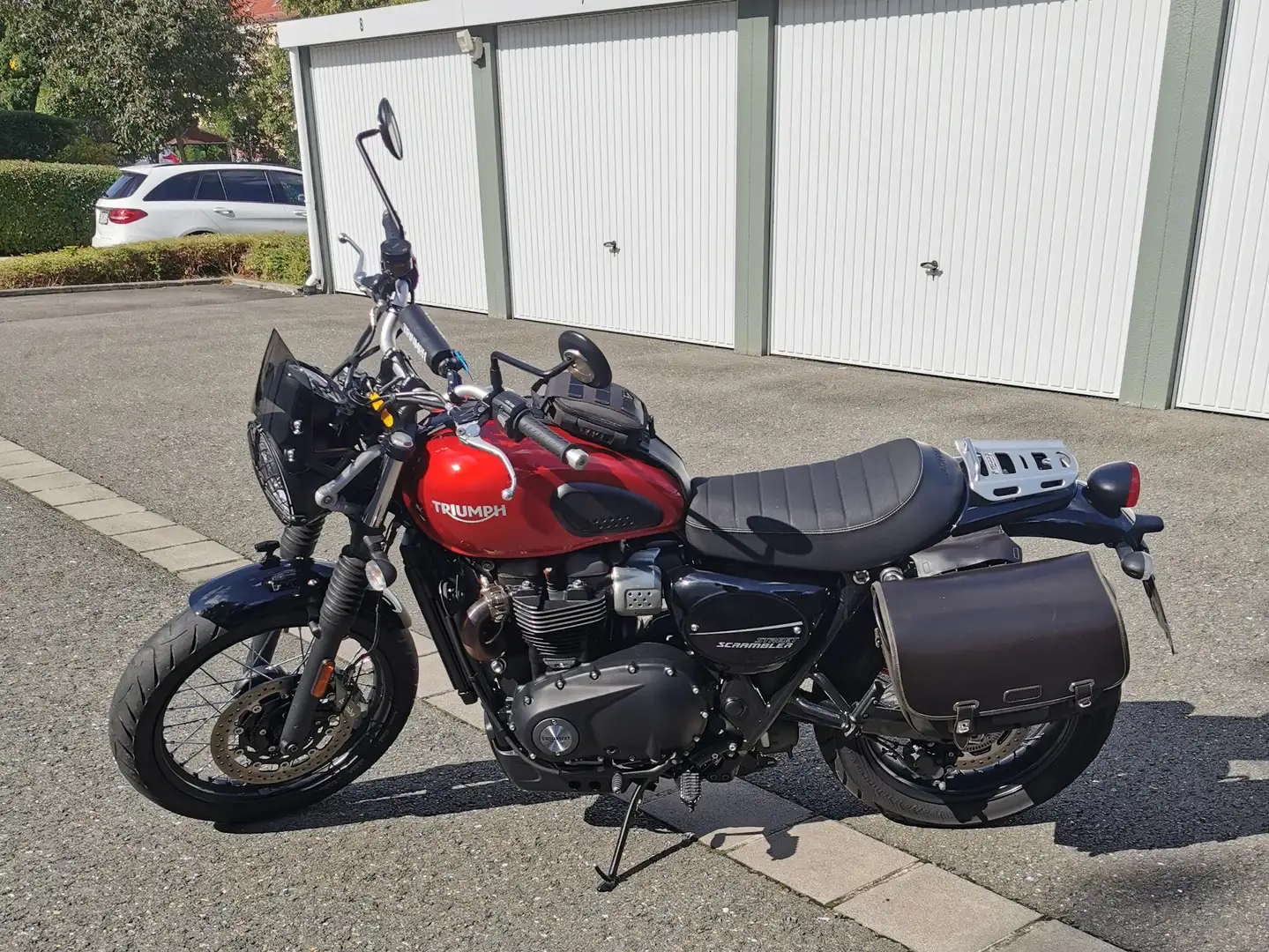 Triumph Street Scrambler Rood - 2