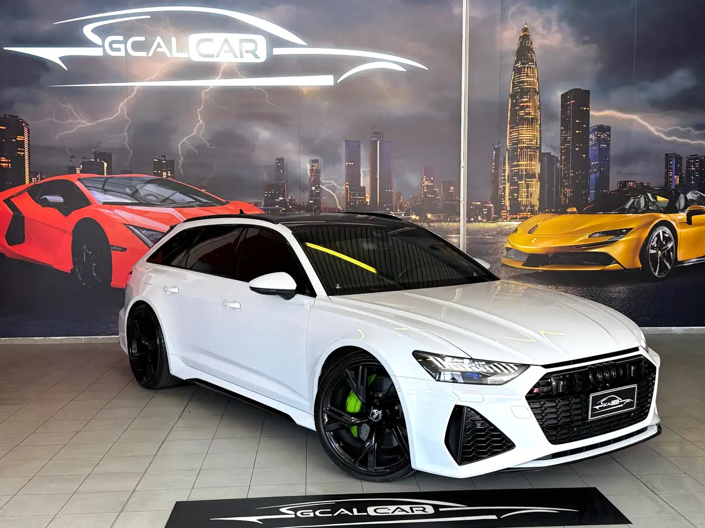 Audi RS6 600CV CARBONCERAMICI RUOT STERZ OKPERMUTE GARANZIA Blanc - 2