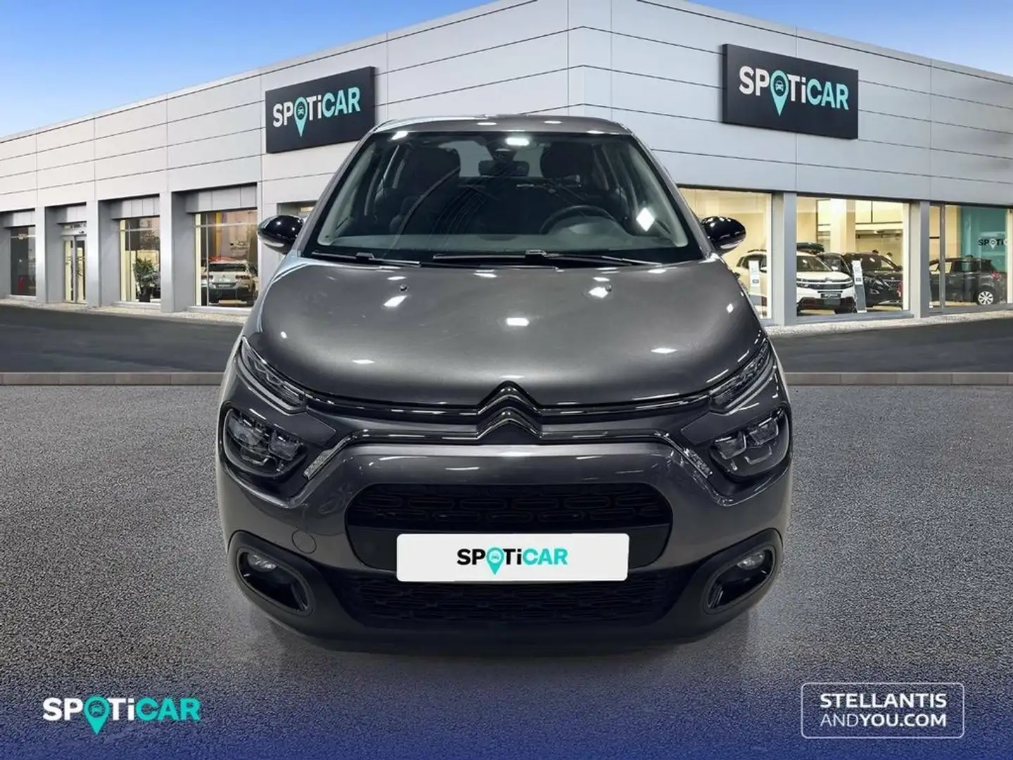 Citroen C3 BlueHDi 75KW (100CV) Plus Grau - 2