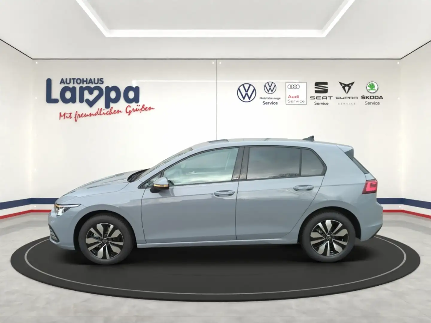 Volkswagen Golf VIII Move 2.0 TDI DSG AHK,MFK,RFK,ACC,Matrix-LED Grau - 2