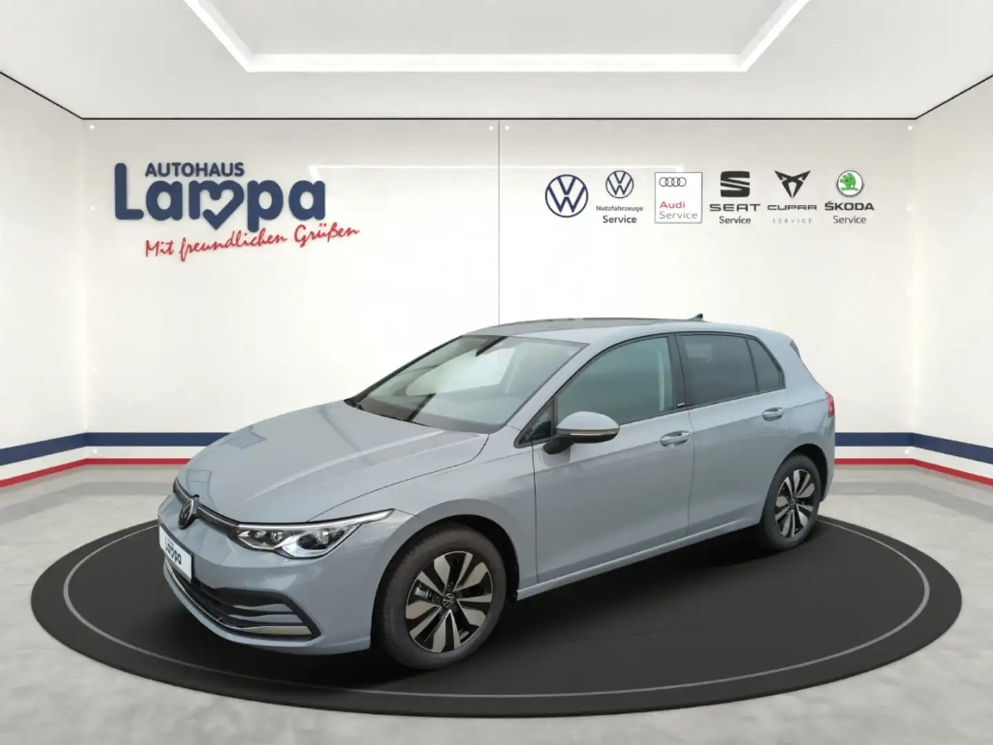 Volkswagen Golf VIII Move 2.0 TDI DSG AHK,MFK,RFK,ACC,Matrix-LED Grau - 1