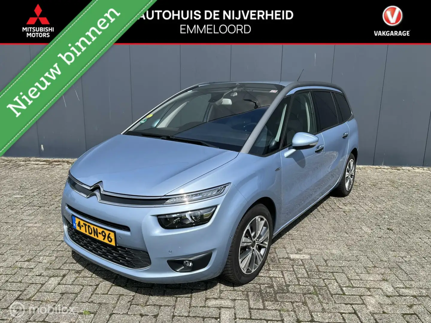 Citroen Grand C4 Picasso 2.0 HDi Exclusive 7 persoons trekhaak Blauw - 1