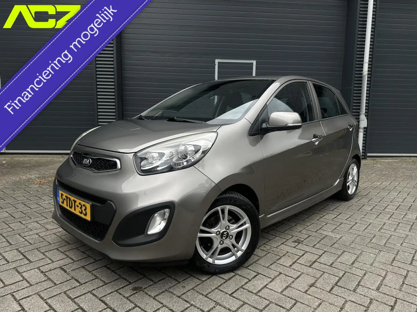 Kia Picanto 1.2 CVVT|Automaat|Keyless|Clima|Dealer OH|NAP Grau - 1