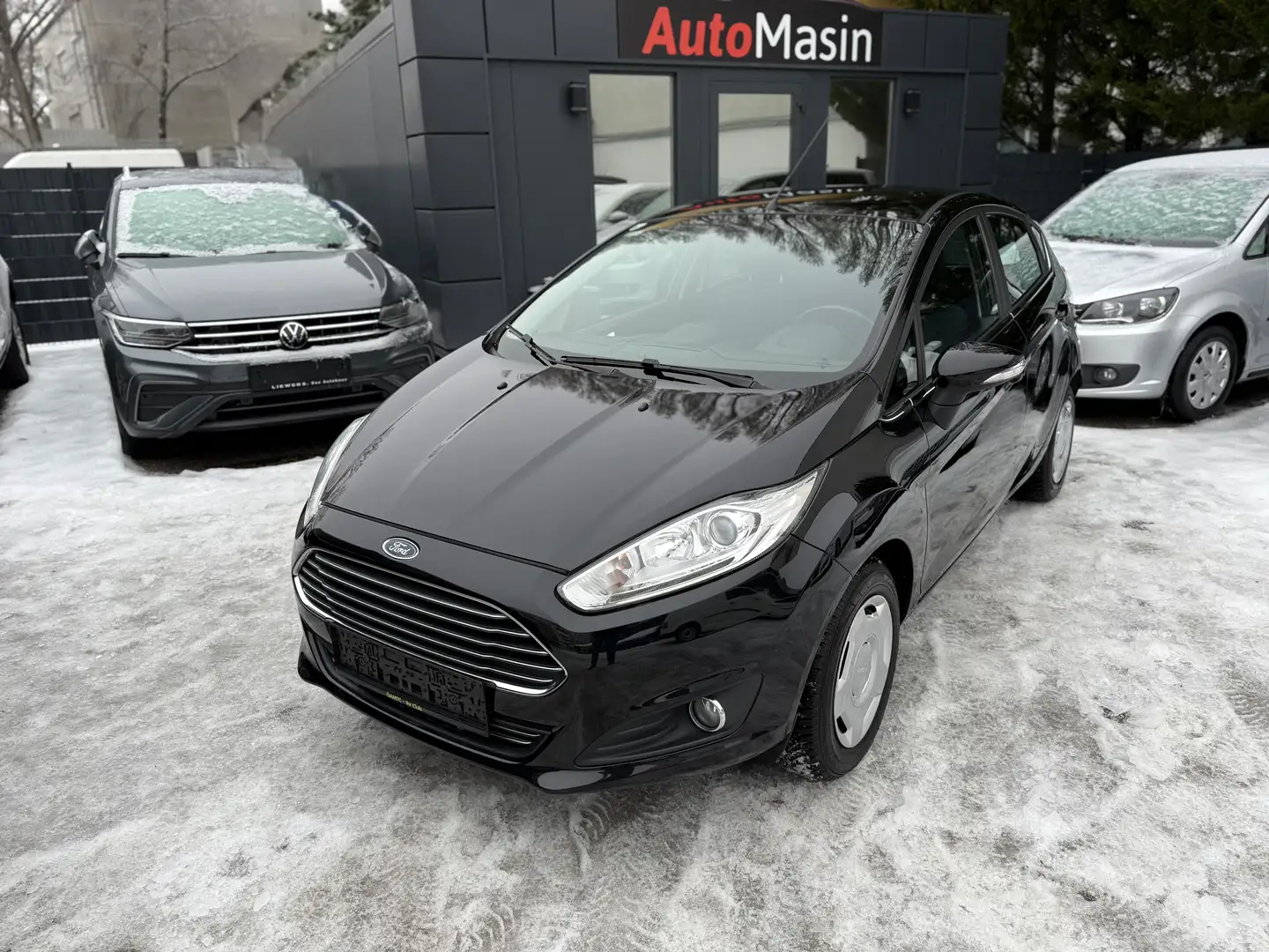 Ford Fiesta Fiesta Titanium 1,0 Start/Stop //ERSTBESITZ// Schwarz - 1