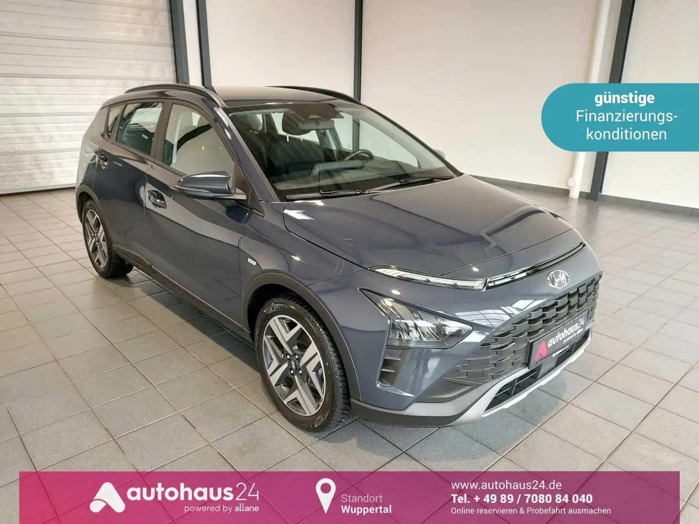 Hyundai BAYON Bayon 1.0 T-GDI  Intro Ed. Mild-Hybrid|LED Gris - 1