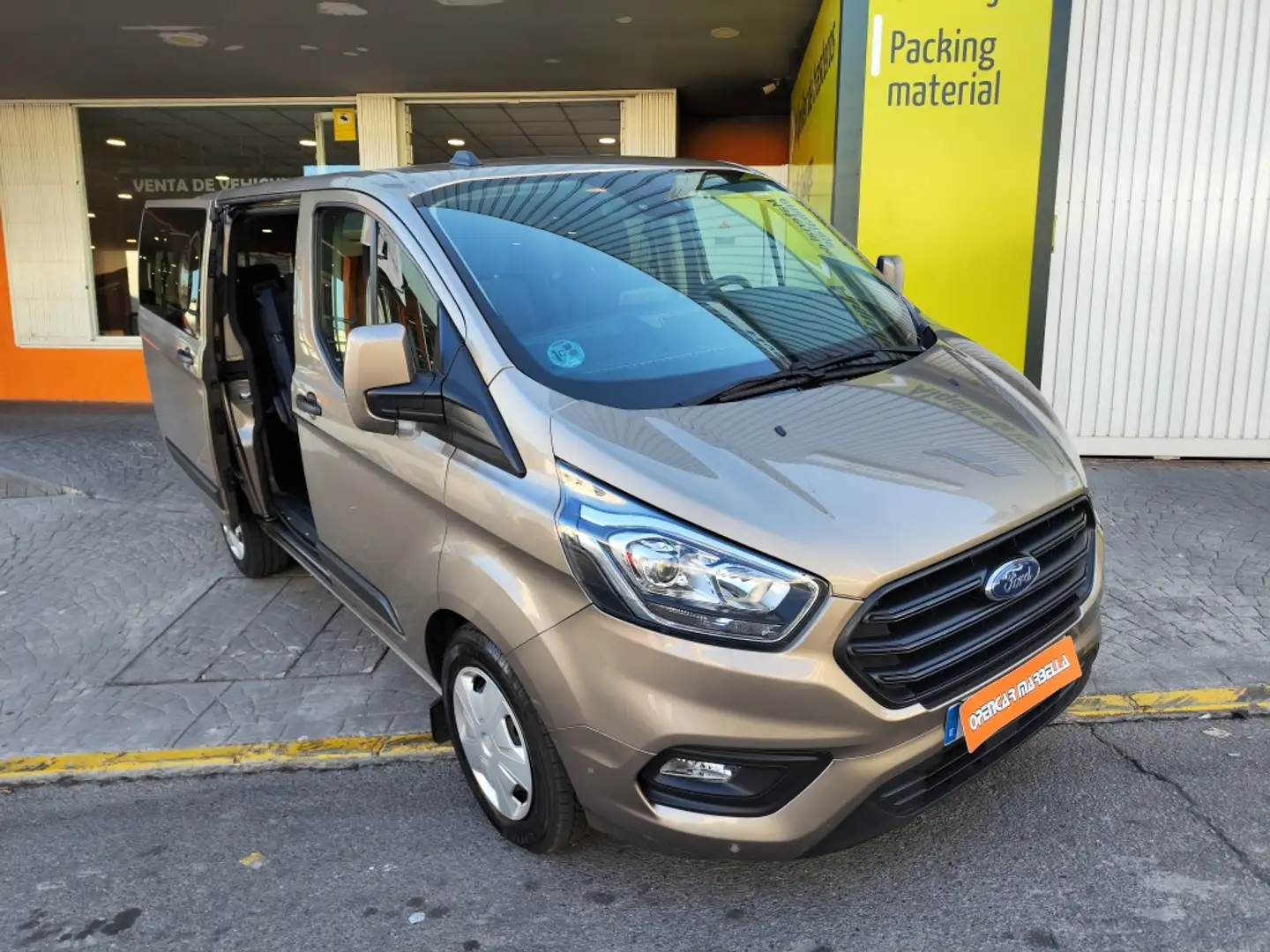 Ford Transit Custom FT 320 L2 Kombi Trend EcoBlue 130 Gris - 1