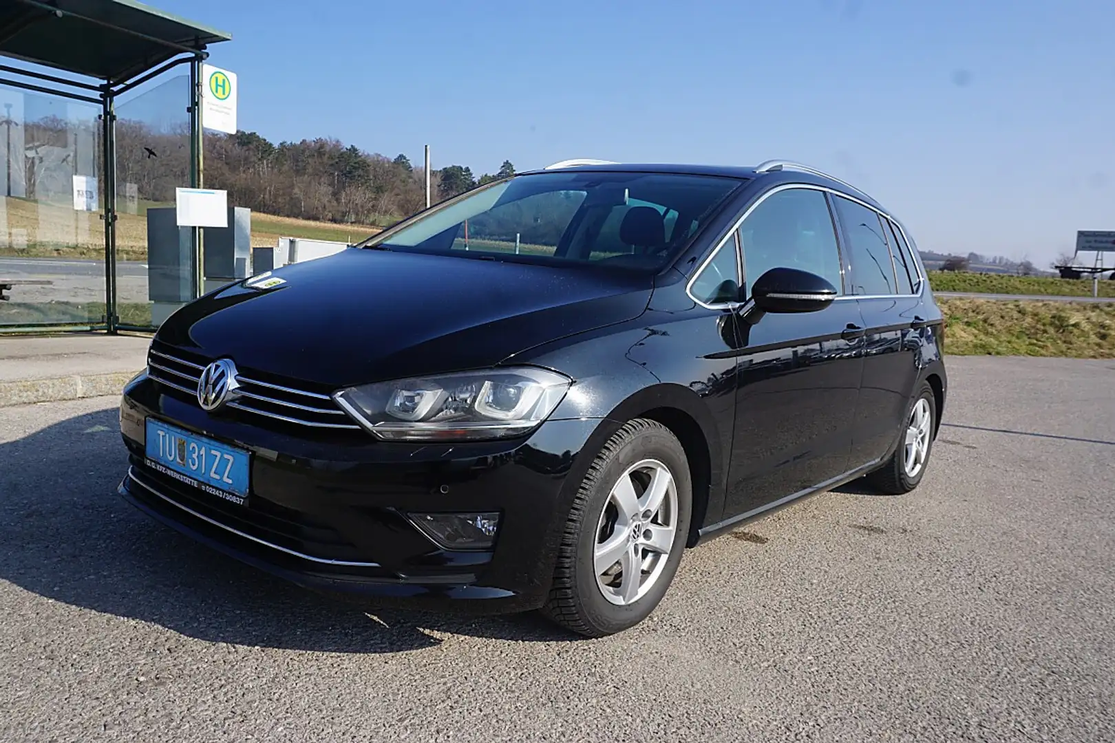 Volkswagen Golf Sportsvan Sky 1,6 BMT TDI DSG Schwarz - 2